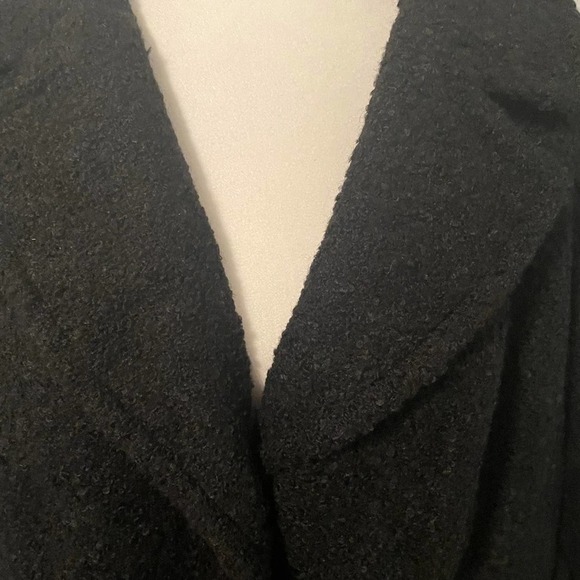 New York Bouncy Wool Fully Lined Button Up Plus Size Coat 1X NWT - Picture 5 of 12